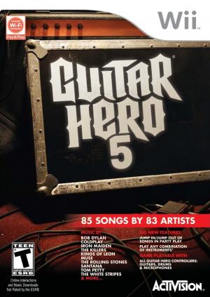 Guitar Hero 5 cover