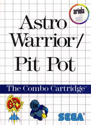 Astro Warrior/Pit Pot (Germany) cover