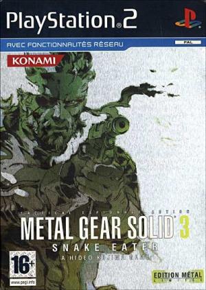 Metal Gear Solid 3: Snake Eater [Limited Metal Edition] cover