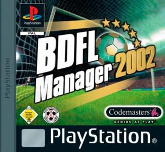 BDFL Manager 2002 cover