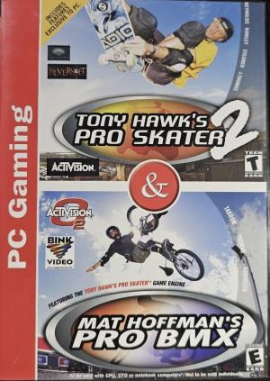 Tony Hawk's Pro Skater 2 & Mat Hoffman's Pro BMX cover