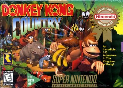 Donkey Kong Country [Player's Choice] cover