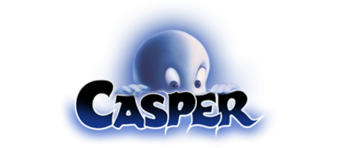 Каспер их там нету. Каспер 1996. Каспер надпись. Каспер на прозрачном фоне. Casper логотип.