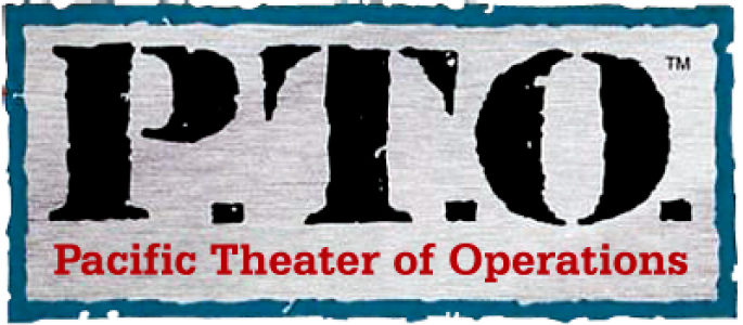 Pacific theatre. Pacific Theater of Operations. P.T.O. IV: Pacific Theater of Operations. P.T.O. Pacific Theater of Operations Sega. Allure Test ops logo.