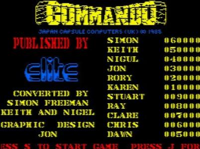 TGDB - Browse - Game - Commando