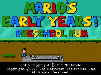 TGDB - Browse - Game - Mario's Early Years - Preschool Fun